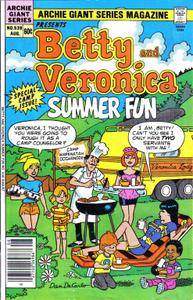 Archie Giant Series Magazine 539 BV Summer Fun 1984 c2c
