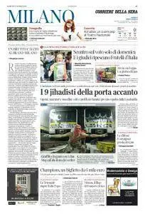 Corriere della Sera Milano - 17 Maggio 2016