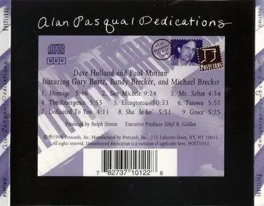 Alan Pasqua - Dedications (1996) {Postcards}