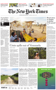 International New York Times - 01 August 2019