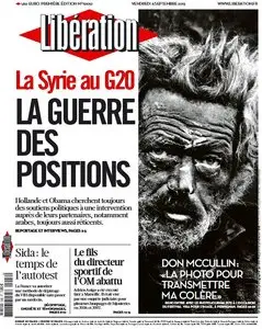 Libération du Vendredi 6 Septembre 2013