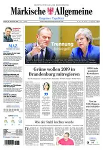 Märkische Allgemeine Ruppiner Tageblatt - 26. November 2018
