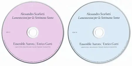 Alessandro Scarlatti - Ensemble Aurora / Gatti – Lamentazioni per la Settimana Santa (1992, Reissue 2011)
