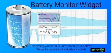 Battery Monitor Widget Pro v3.12.1 For Android