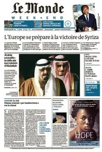 Le Monde Weekend et 4 Suppléments du Samedi 24 Janvier 2015
