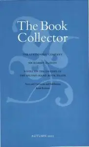 The Book Collector - Autumn, 2003