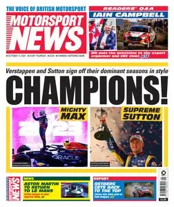 Motorsport News - 12 October 2023