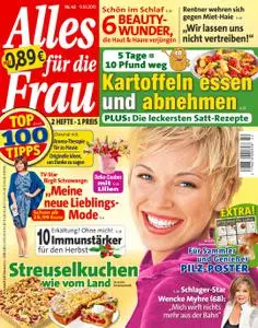 Alles für die Frau – 09. Oktober 2015