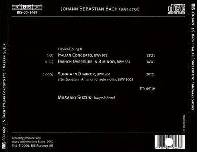 Masaaki Suzuki - J.S. Bach: Italian Concerto, French Overture, Sonata in D minor (2006)