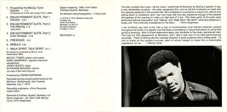 McCoy Tyner - Enlightenment (1973) {Milestone MCD-55001-2 rel 1990}