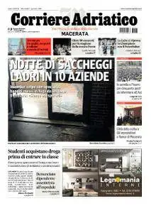 Corriere Adriatico Macerata - 17 Gennaio 2018