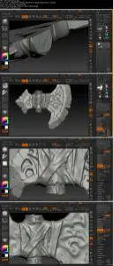 Texturing a Stylized Weapon in Quixel SUITE 2