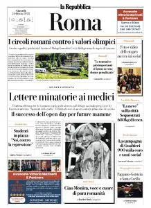 la Repubblica Roma - 3 Febbraio 2022
