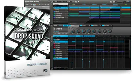 Native Instruments Drop Squad MASCHINE Expansion ISO