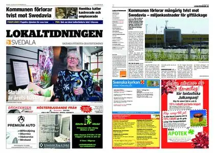 Lokaltidningen Svedala – 16 november 2019