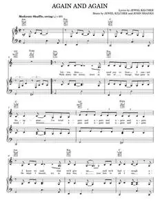 Again and again - Jewel (Piano-Vocal-Guitar)