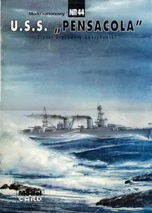 ModelCard 044 USS Pensacola