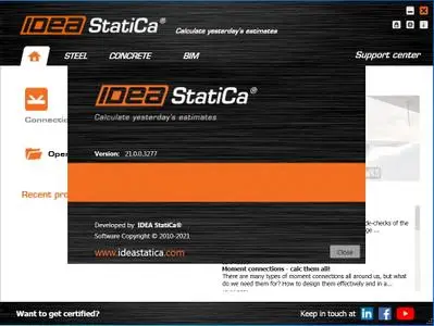 IDEA StatiCa 21.0.0.3277