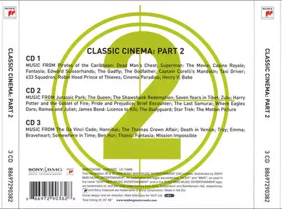 Various Composers - Classic Cinema: Part 2 (2008) 3 CD Set