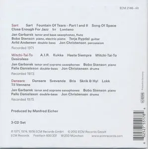 Jan Garbarek - Dansere (2012)