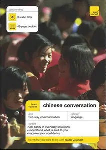Teach Yourself Mandarin Chinese Conversation (3CDs + Guide)