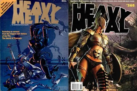 Heavy Metal v1-v36 + 259-268 + Specials + Presents (1977-2014)
