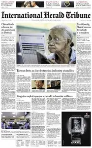 International Herald Tribune Asia from Tuesday, 14. May 2013