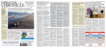 Gibraltar Chronicle – 04 February 2022