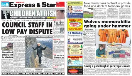 Express and Star Sandwell Edition – April 30, 2019