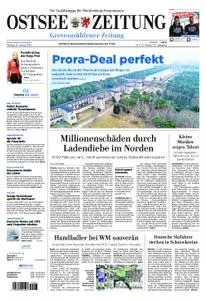 Ostsee Zeitung Grevesmühlener Zeitung - 14. Januar 2019