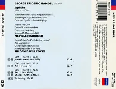 Neville Marriner, Academy of St. Martin-in-the-Fields - George Frideric Handel: Jephtha (1990)