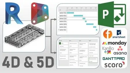 BIM - Project Management in Revit with 4D Time and 5D Cost