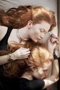 Johanna Fosselius & Luisa Bianchin by Ola Rindal for SZ #8 Spring 2012
