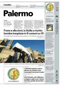 la Repubblica Palermo - 7 Novembre 2018