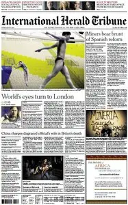 International Herald Tribune July 27. 2012
