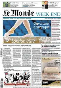 Le Monde du Samedi 28 Juillet 2012