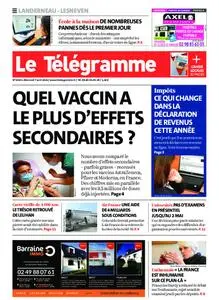 Le Télégramme Landerneau - Lesneven – 07 avril 2021