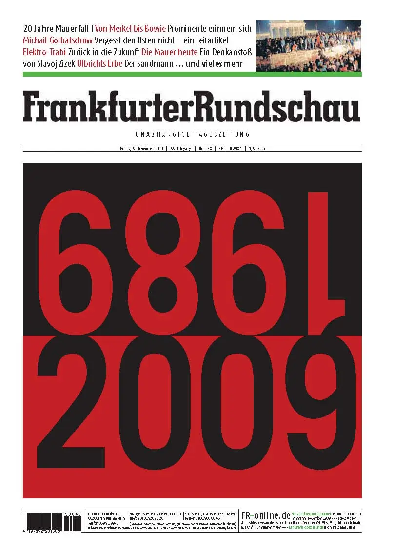 Frankfurter Rundschau vom 6. November 2009