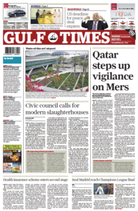 Gulf Times - Qatar, 30.04.2014