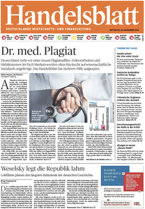 Handelsblatt vom Mittwoch, 05. November 2014