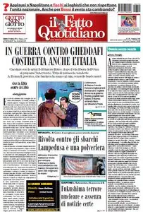 Il Fatto Quotidiano (19-03-11)