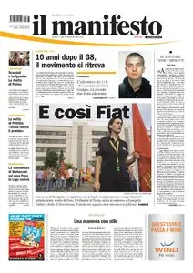 IL MANIFESTO 17 LUGLIO 2011