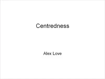 Alex Love From Daygame - Centerdenss Webinar