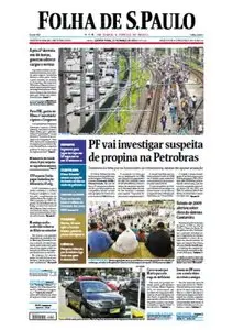 Folha de São Paulo - 13 de março de 2013 - Quinta
