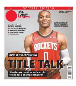 USA Today Special Edition - NBA Preview Rockets - October 9, 2019