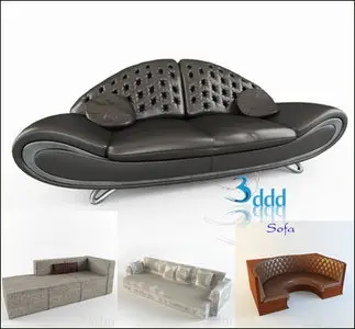 3DDD – Sofa 3D Models