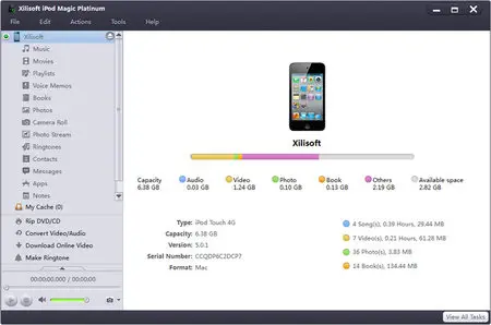 Xilisoft iPod Magic Platinum 5.5.9.20140306