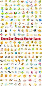 EveryDay Events Vector Icons
