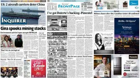 Philippine Daily Inquirer – June 22, 2016