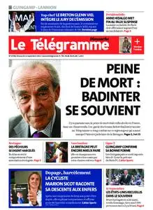 Le Télégramme Guingamp – 12 septembre 2021
